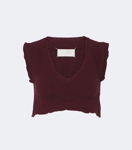 Top court en laine vierge - Maison Margiela - Modalova