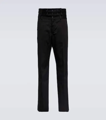 Pantalon droit à taille haute - Dolce&Gabbana - Modalova