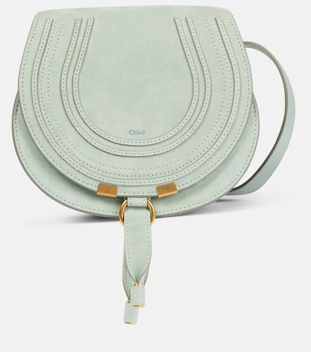 Sac à bandoulière Marcie Small en daim - Chloé - Modalova