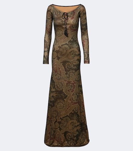 Etro Robe longue à motif cachemire - Etro - Modalova