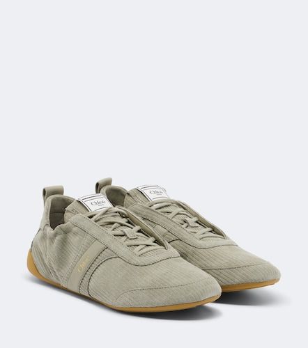 Chloé Baskets Kick Classic en daim - Chloe - Modalova
