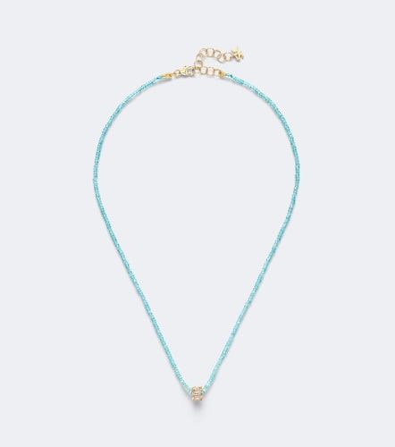 Collier Infinite en or 18 ct, apatites et diamants - Suzanne Kalan - Modalova
