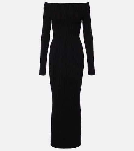 Robe longue en laine et cachemire mélangés - Max Mara - Modalova