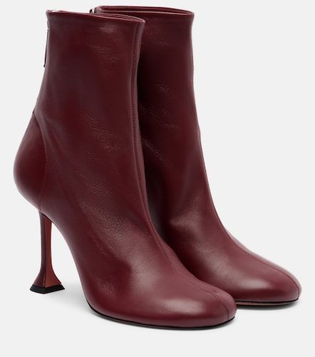 Bottines Iris 95 en cuir - Amina Muaddi - Modalova