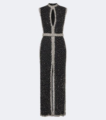 Robe longue Belina à ornements - Costarellos - Modalova