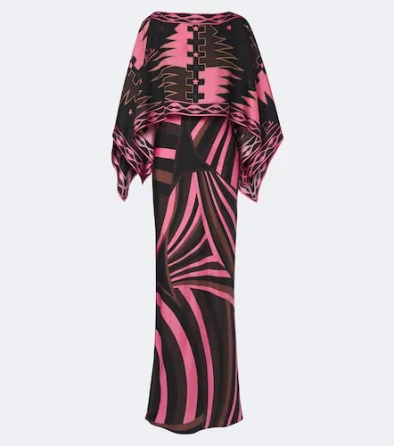 Pucci Robe longue Iride en soie - Pucci - Modalova