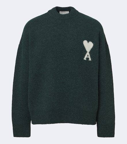 Pull Ami de Coeur en alpaga et laine mélangée - Ami Paris - Modalova