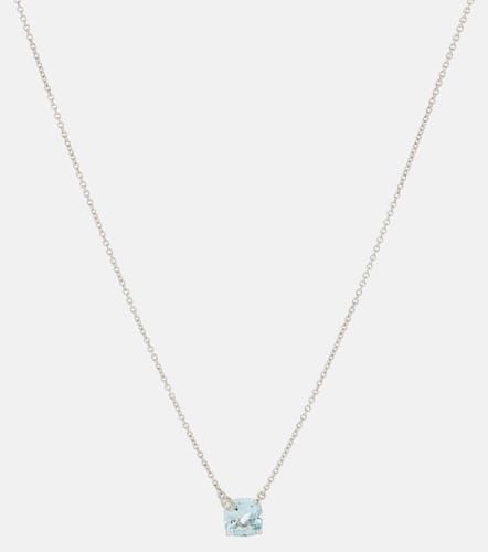 Collier Peekaboo en or blanc 18 ct, aigue-marine et diamants - Bucherer Fine Jewellery - Modalova