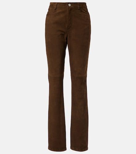 Pantalon droit Maxine en daim - Proenza Schouler - Modalova