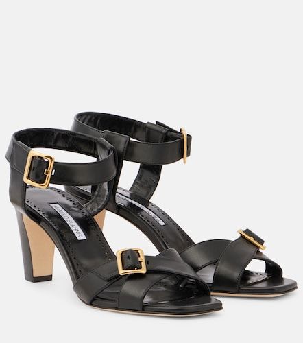 Sandales Shbealo en cuir - Manolo Blahnik - Modalova