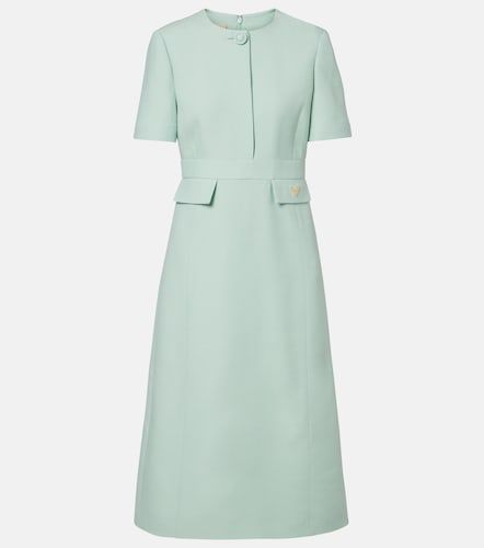 Robe midi VGold en Crêpe Couture - Valentino Garavani - Modalova