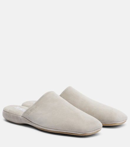 Slippers Hugh en daim - Calvin Klein Collection - Modalova