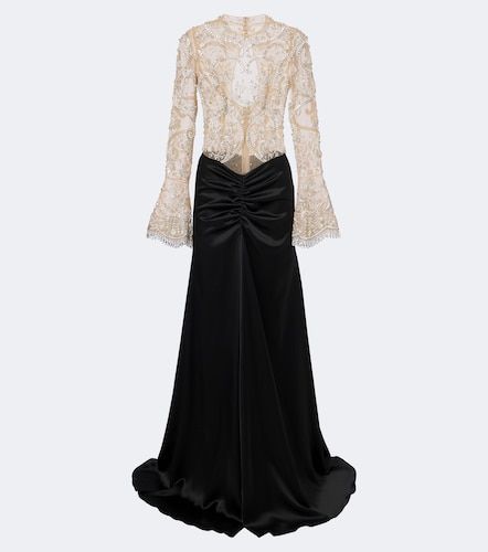 Robe longue à ornements - Georges Hobeika - Modalova