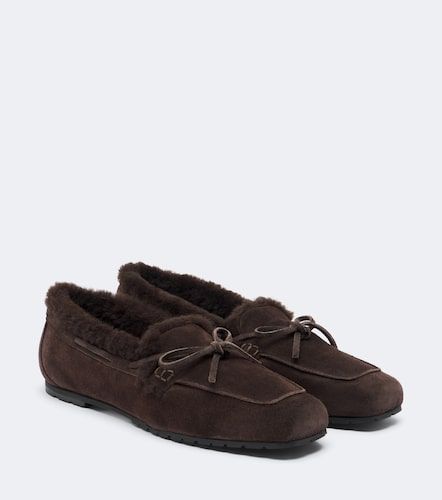 Chaussures bateau Jasper en daim - Aeyde - Modalova