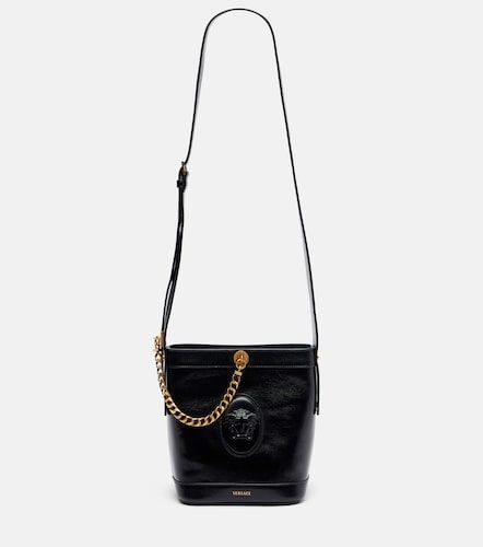 Sac seau Medusa Mini en cuir - Versace - Modalova