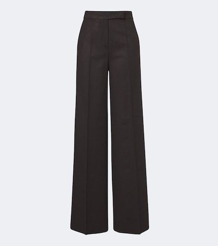 Pantalon ample en poil de chameau - Max Mara - Modalova