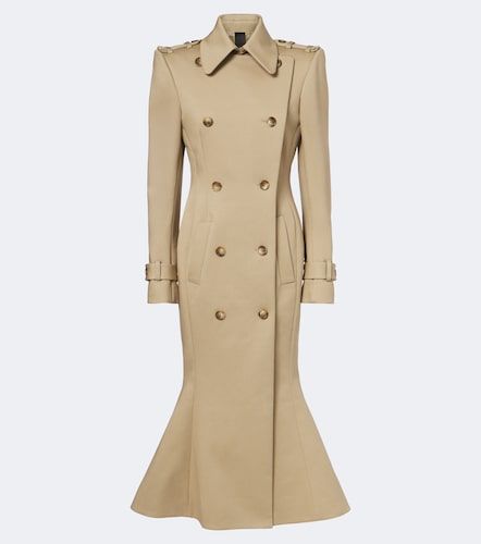 Trench-coat en coton mélangé - Mugler - Modalova