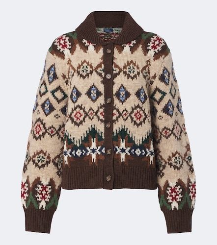 Cardigan jacquard en laine et cachemire - Polo Ralph Lauren - Modalova
