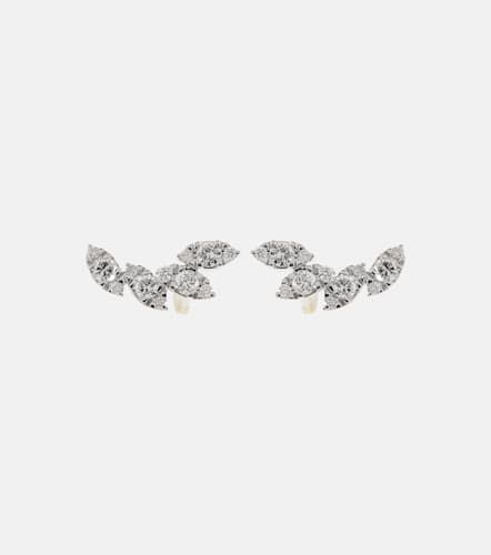 Boucles d'oreilles Muse Tiara en or 10 ct et diamants - Stone and Strand - Modalova