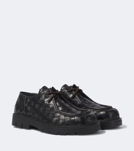 Mocassins Haddock en cuir intrecciato - Bottega Veneta - Modalova