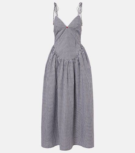 Robe longue Paloma en coton vichy - Bananhot - Modalova