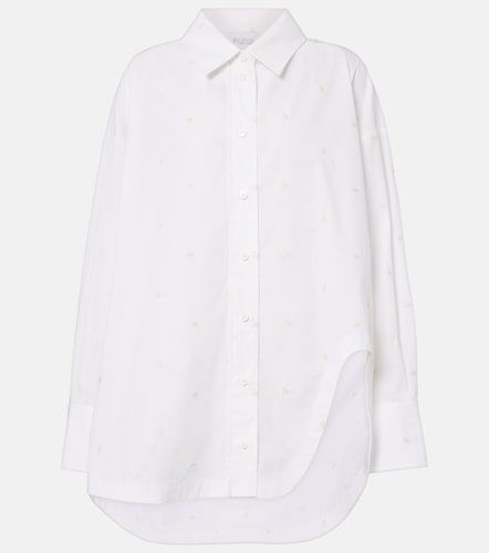 Chemise en coton mélangé à broderie - The Attico - Modalova