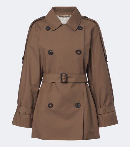 Trench-coat court en coton mélangé - Max Mara - Modalova