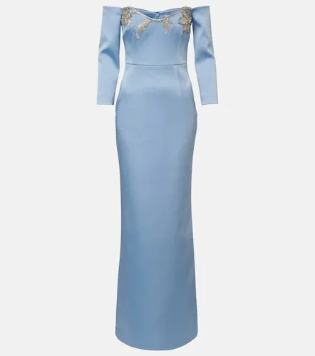 Robe bustier Kai en satin à ornement - Rebecca Vallance - Modalova
