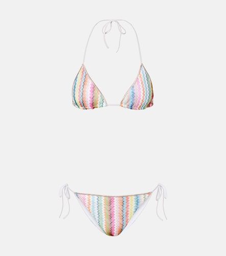 Missoni Bikini Zigzag en lamé - Missoni - Modalova