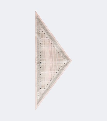 Foulard en satin de soie à imprimé - Acne Studios - Modalova
