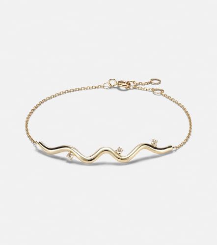 Bracelet Harbor Lights en or 10 ct et diamants - Stone and Strand - Modalova