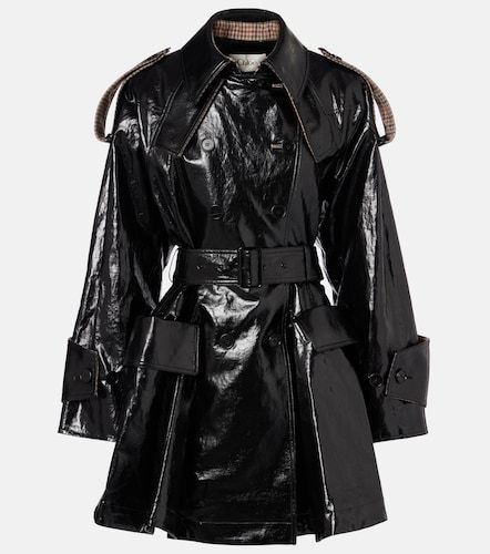 Chloé Manteau en lin enduit - Chloe - Modalova