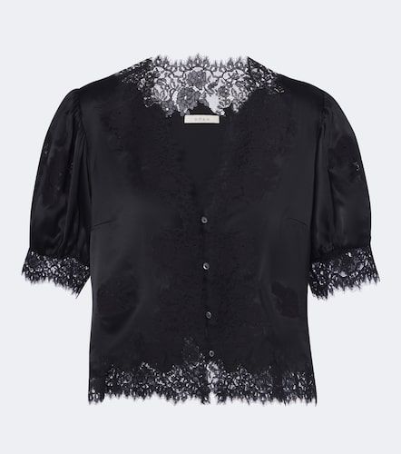 Dôen Top Idella en satin de soie à dentelle - Doen - Modalova