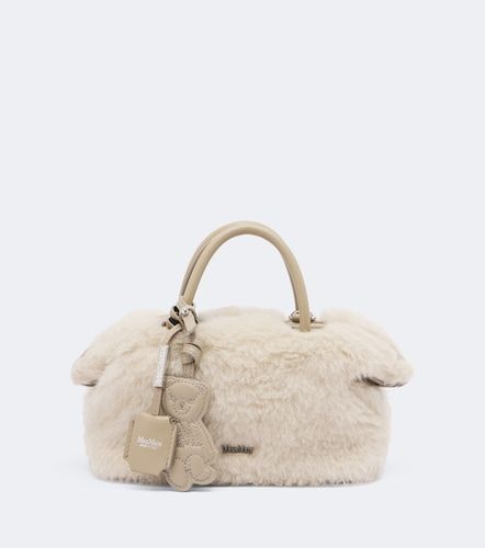 Sac à main Small en teddy et cuir - Max Mara - Modalova
