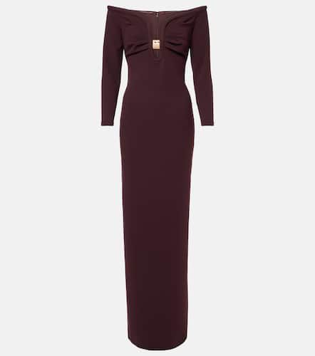 Robe longue à ornements - Roland Mouret - Modalova