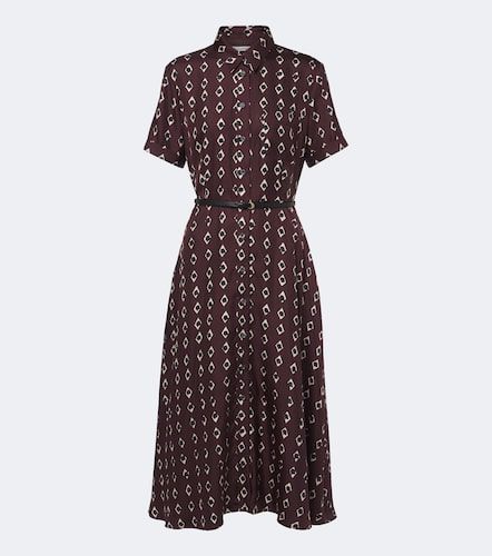 Robe chemise Kiera en soie à imprimé - Altuzarra - Modalova