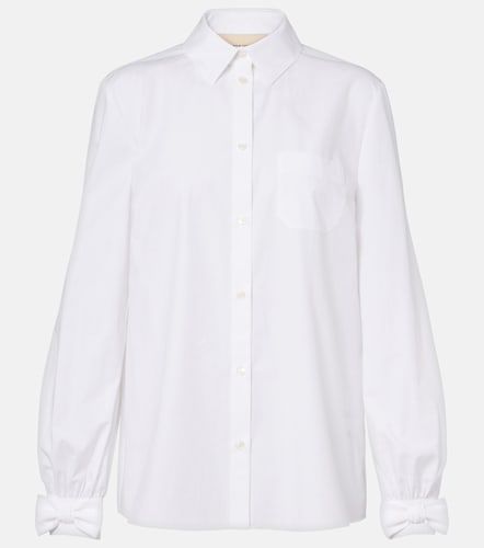 Chemise en coton à nœud - Valentino Garavani - Modalova