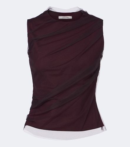 Top en jersey et tulle - Dorothee Schumacher - Modalova