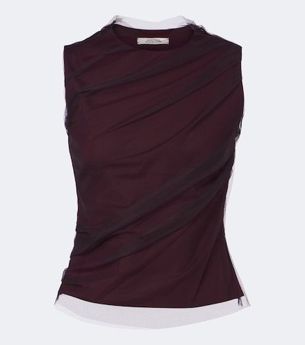 Top en jersey et tulle - Dorothee Schumacher - Modalova