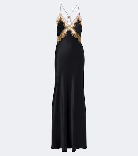 Robe nuisette Windsor en soie à dentelle - Rebecca Vallance - Modalova