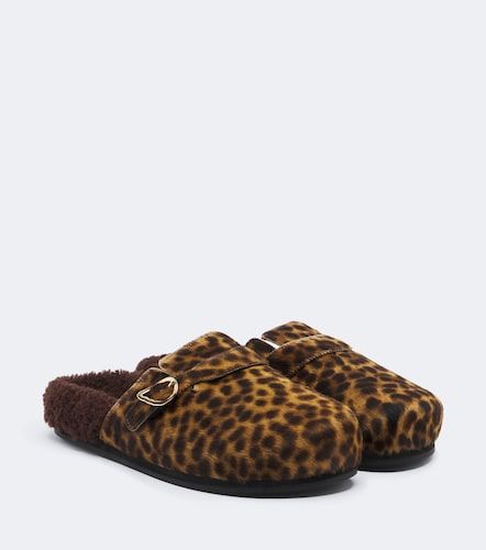 Mules Vasilitsa en cuir façon poulain - Ancient Greek Sandals - Modalova