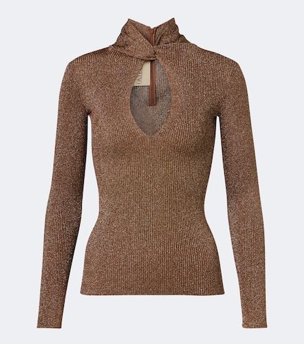 Pull en lamé à découpe - Valentino Garavani - Modalova