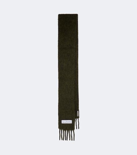 Écharpe en alpaga, laine et mohair mélangés - Acne Studios - Modalova