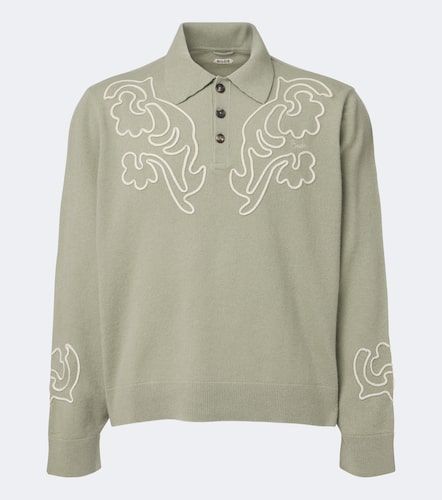 Polo Blaze en laine à broderies - Bode - Modalova