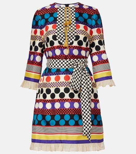 Robe Escape en soie à pois - Valentino Garavani - Modalova