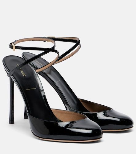 Escarpins en cuir verni à bride cheville - Tom Ford - Modalova