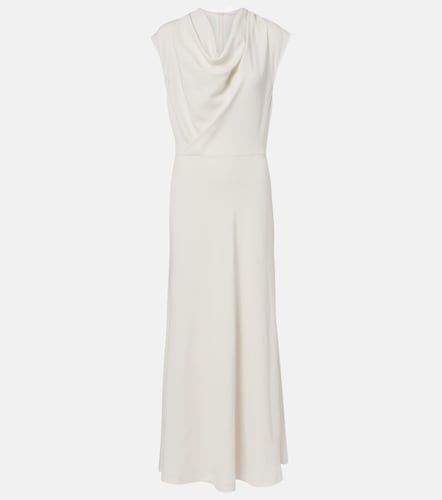 Robe longue en laine mélangée - Brunello Cucinelli - Modalova