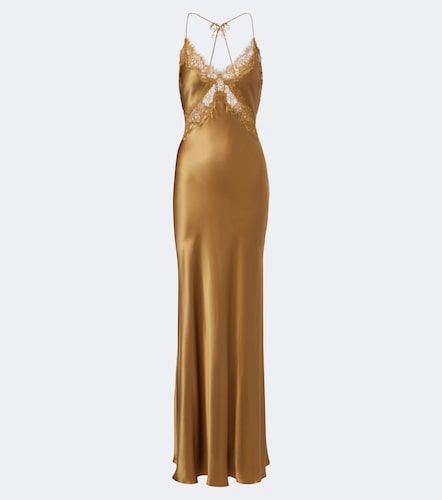 Robe nuisette Windsor en satin de soie - Rebecca Vallance - Modalova