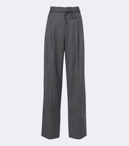 Pantalon ample en cachemire mélangé - Max Mara - Modalova