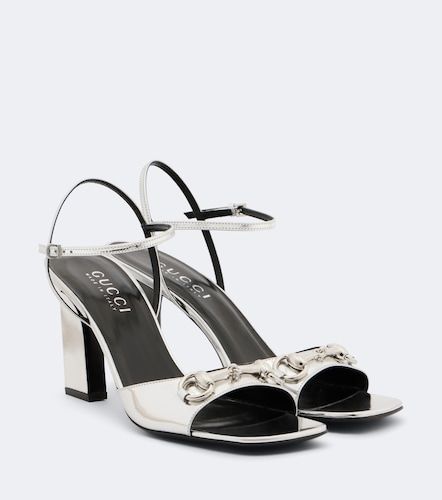 Sandales Signora Horsebit en cuir - Gucci - Modalova